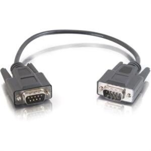 3FT DB9 M/M CABLE - BLK