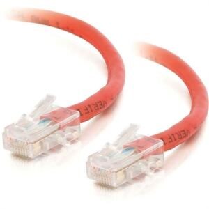 10'Cat 5E Crossover Patch Red