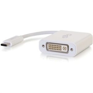 USB C to DVI Adapter White