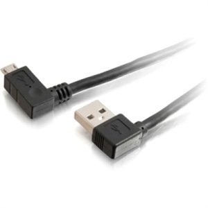 2M USB 2.0 Angled A to Micro B