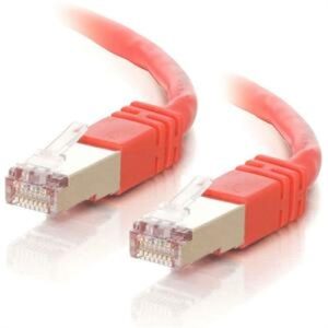 5FT SHIELDED CAT5E PATCH RED