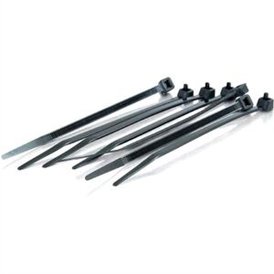 6" Cable Ties 100Pack Black