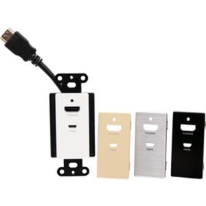 C2G HDMI Inline Ext Wall Plate