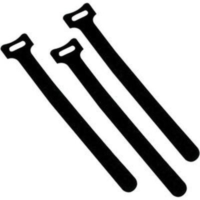 Cable Wraps Black 50PK