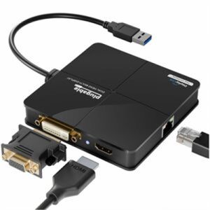 USB 3.0 Mini Dock HDMI/DVI/VGA