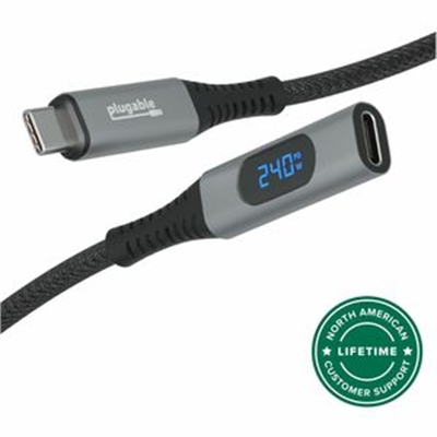 1m USBC Power Meter M/F