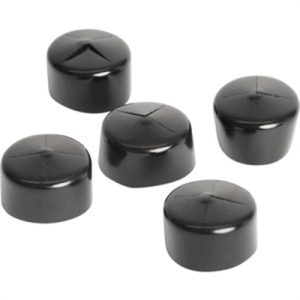 10 PACK 11/2 NPT CAP, BLK