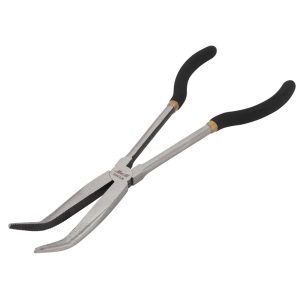 Performance Tool 11" Long Handle 45-Degree Bent Nose Pliers