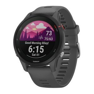 Garmin 010-02641-00 Forerunner 255 Running Smartwatch (Slate Gray)