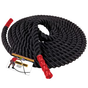 GoFit GF-BATR 40-Foot Combat Rope with Training Manual