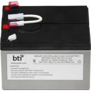 BTI APCRBC109-SLA109 SEALED LEAD ACID BATTERY FOR APC BR1200LCDI, BR1300LCD, BR1500LCD, BX1300LCD, BX1300LCD-CN, BX1500LCD