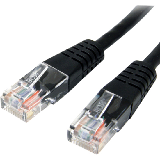 StarTech.com 10ft Black Molded Cat5e UTP Patch Cable - Image 3