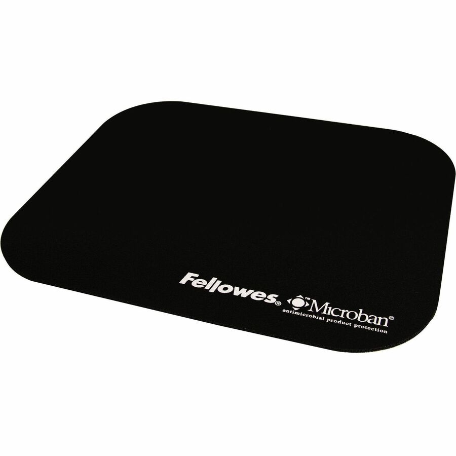 Fellowes Microban® Mouse Pad - Black - Image 2