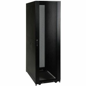Eaton Tripp Lite Series 45U SmartRack Shallow-Depth Rack Enclosure Cabinet with doors & side panels