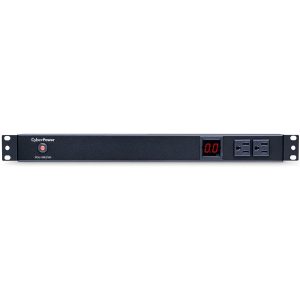 CyberPower PDU15M2F8R Single Phase 100 - 125 VAC 15A Metered PDU