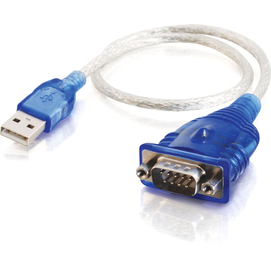 C2G 1.5ft USB to DB9 Serial Cable - RS232 Adapter Cable - Image 2