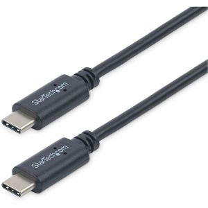StarTech.com 1m 3 ft USB C Cable - M/M - USB 2.0 - USB-IF Certified - USB-C Charging Cable - USB 2.0 Type C Cable