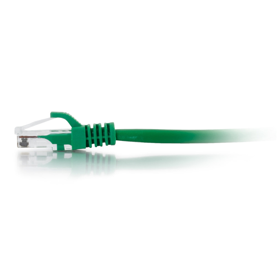 C2G 5ft Cat6a Snagless Unshielded (UTP) Ethernet Cable - Cat6a Network Patch Cable - PoE - Green - Image 3