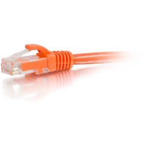 C2G 6ft Cat6a Snagless Unshielded (UTP) Ethernet Cable - Cat6a Network Patch Cable - PoE - Orange