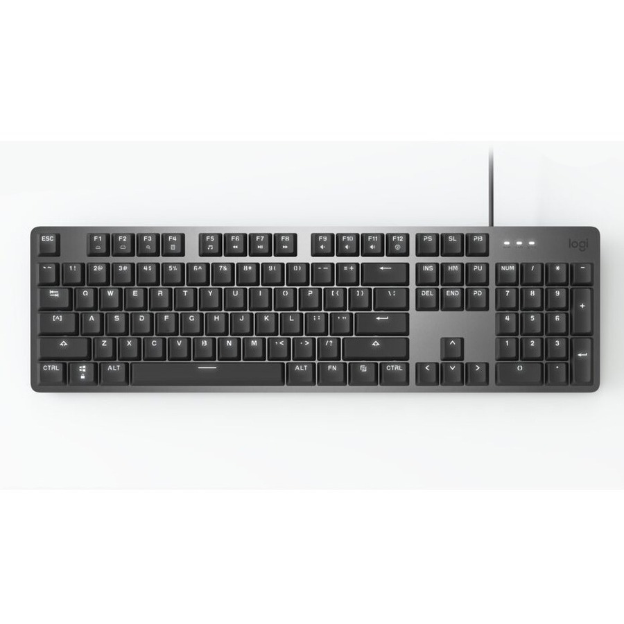 Logitech K845 Mechanical Illuminated Corded Aluminum Keyboard (TTC Brown) - Brown Box - Image 5