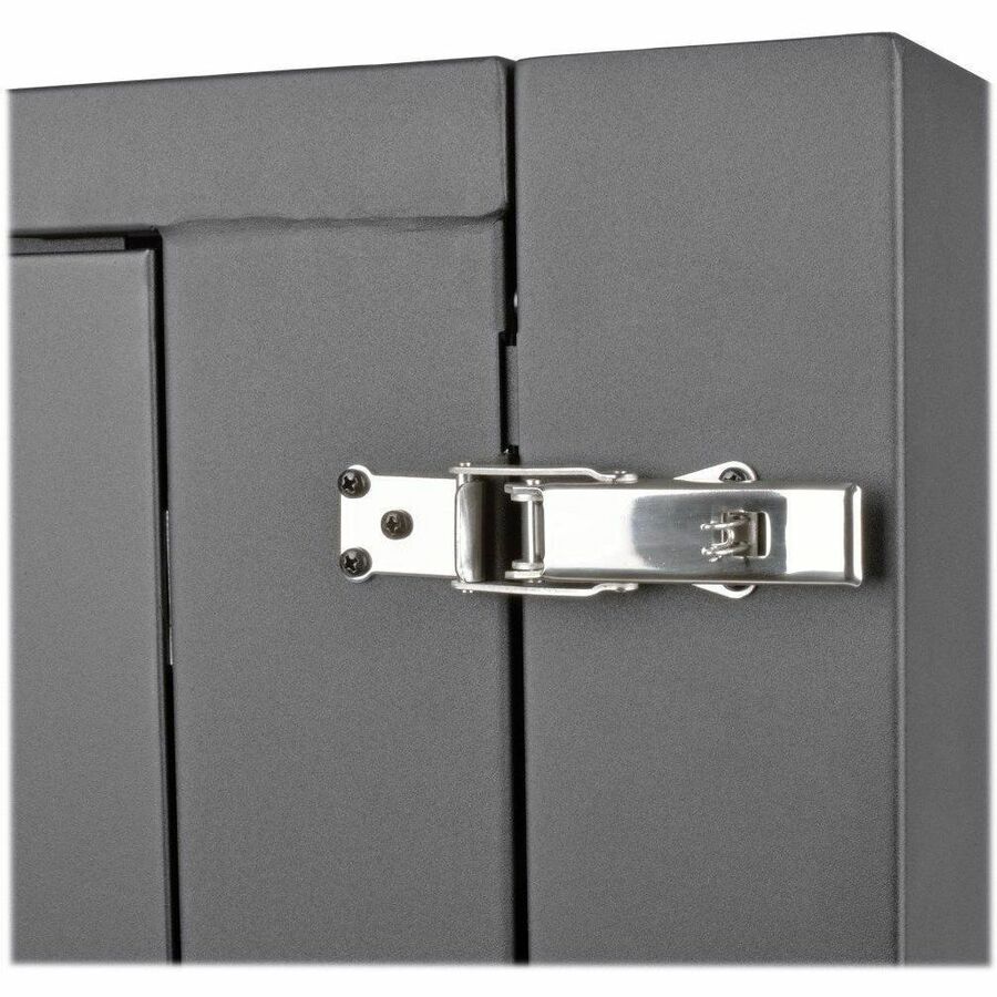 Eaton Tripp Lite Series SmartRack 12U Server-Depth Wall-Mount Small Rack Enclosure, Clear Acrylic Window, Hinged Back - Image 5