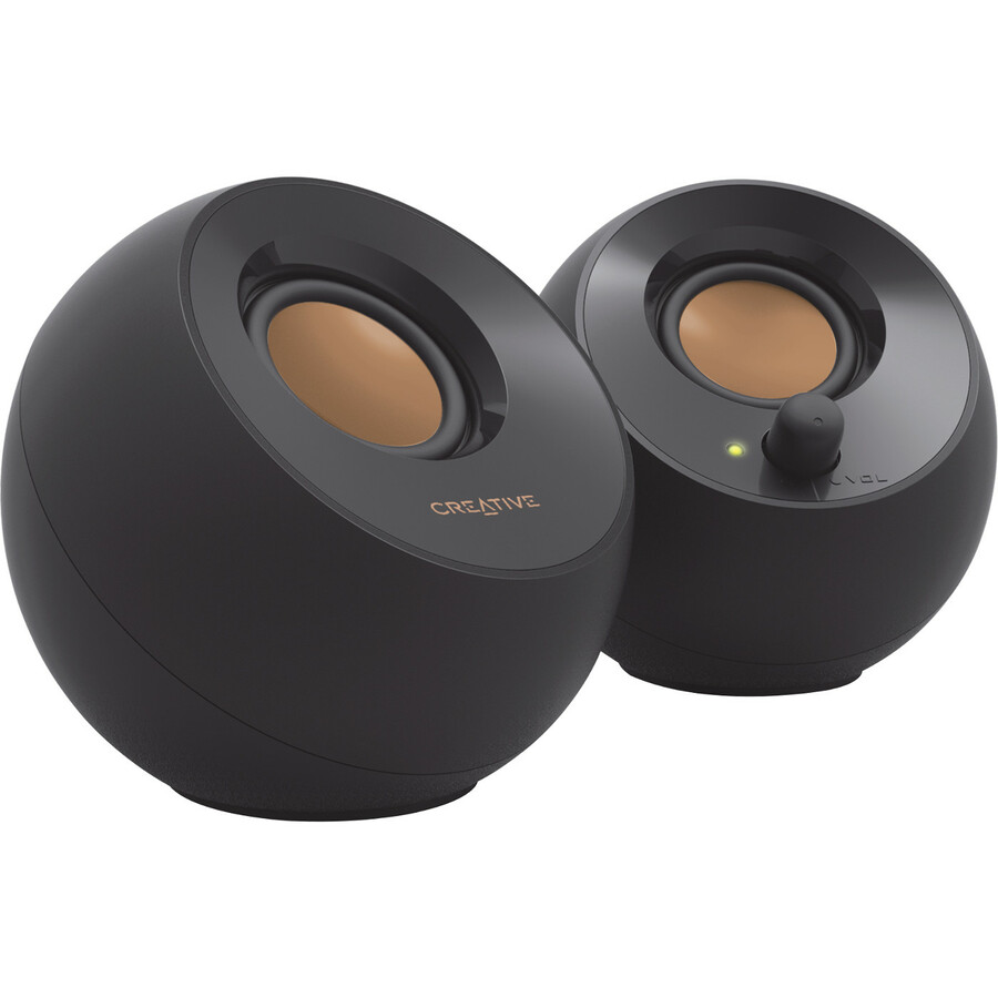 Creative Pebble 2.0 Speaker System - 4.40 W RMS - Black - Image 2