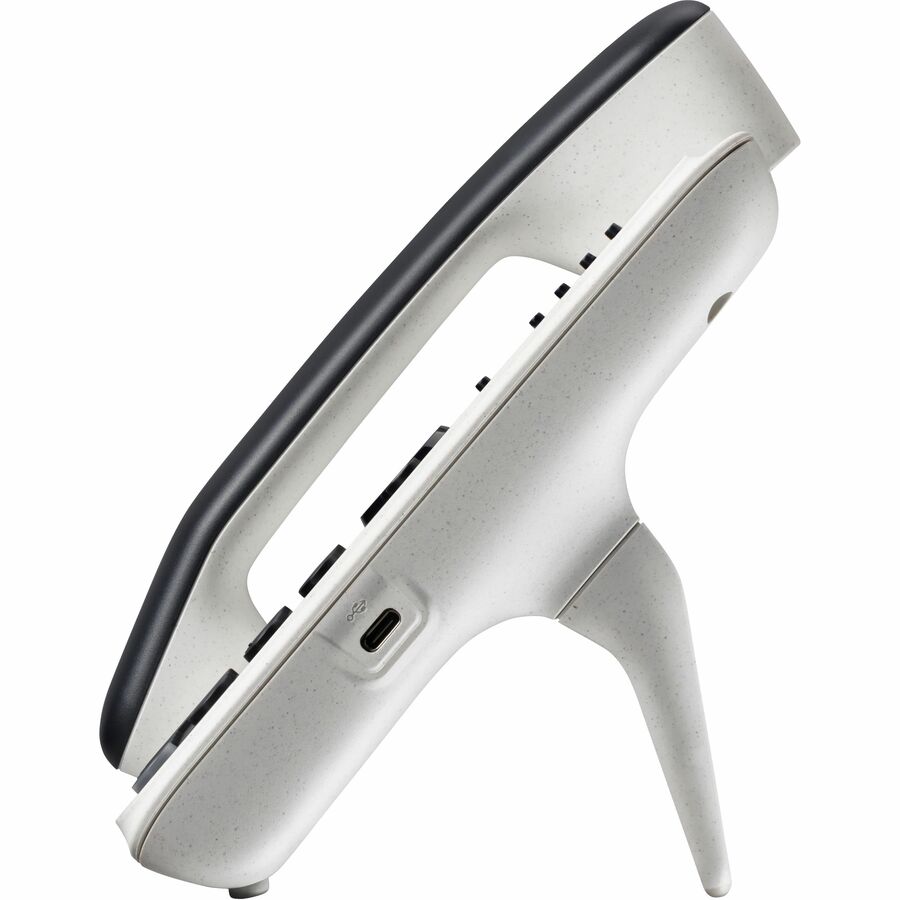 Poly Edge E220 IP Phone - Corded - Corded/Cordless - Bluetooth - Desktop, Wall Mountable - Black - Image 4