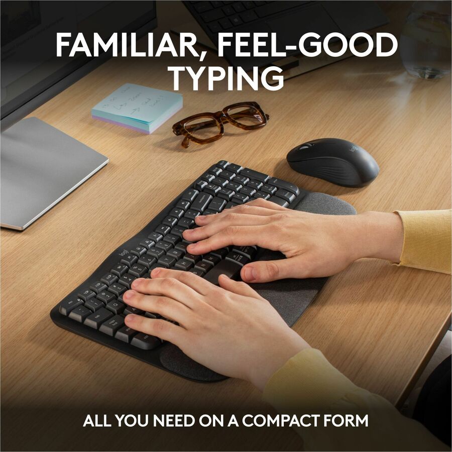 Logitech Wave Keys MK670 Keyboard & Mouse - Image 3