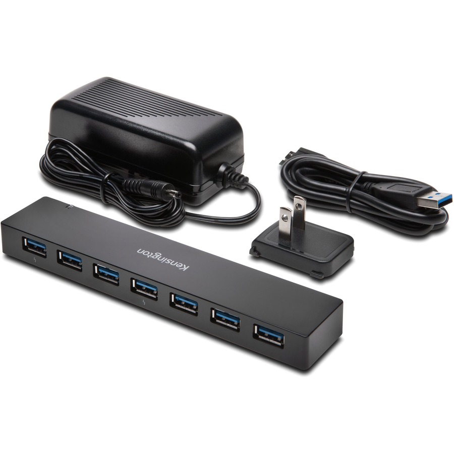 Kensington USB 3.0 7-Port Hub with Charging - Image 4