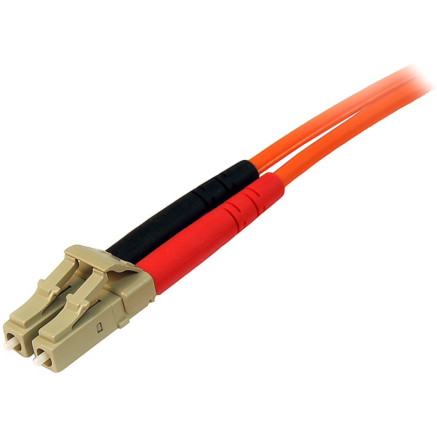 StarTech.com 10m Fiber Optic Cable - Multimode Duplex 50/125 - LSZH Fiber Jumper Cord - LC/LC - Image 2