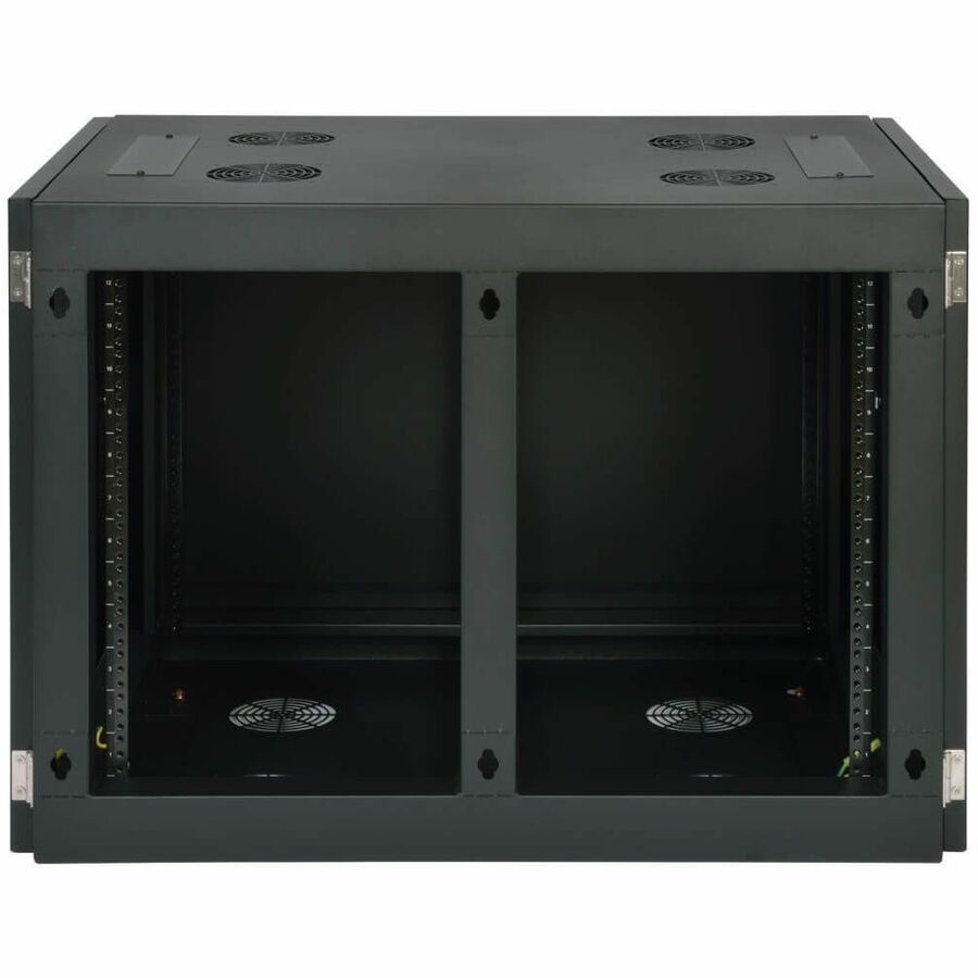 Eaton Tripp Lite Series SmartRack 12U Heavy-Duty Low-Profile Server-Depth Side-Mount Wall-Mount Small Rack Enclosure - Image 2