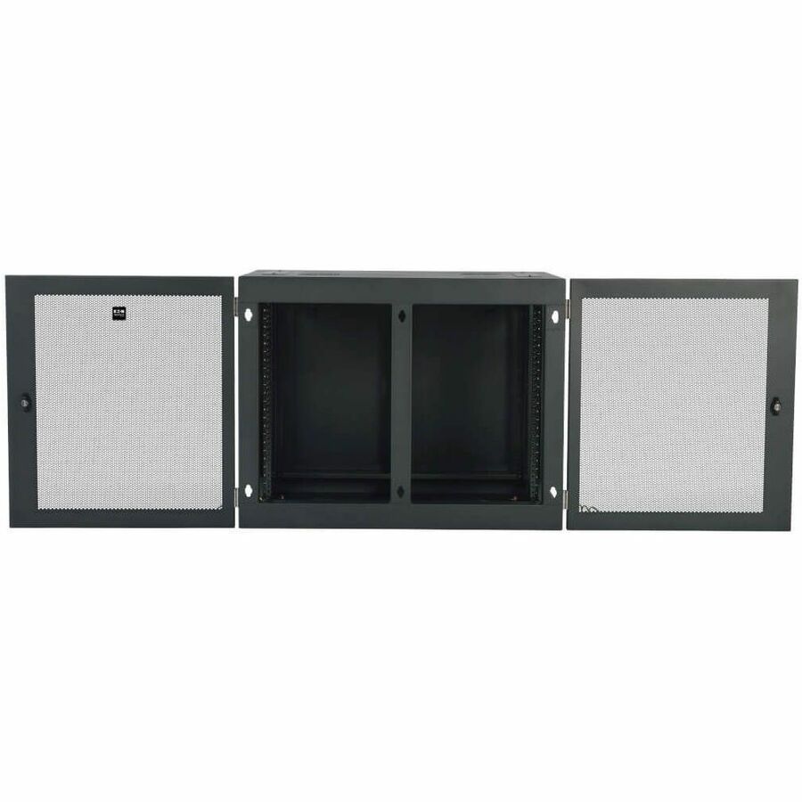 Eaton Tripp Lite Series SmartRack 12U Heavy-Duty Low-Profile Server-Depth Side-Mount Wall-Mount Small Rack Enclosure - Image 5