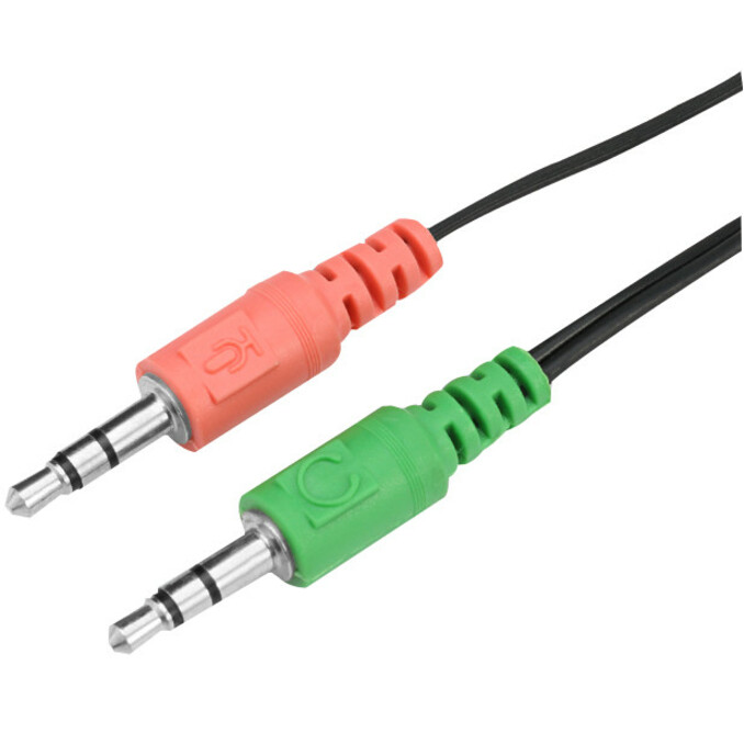 Adesso Xtream H4 - 3.5mm Stereo Headset with Microphone - Noise Cancelling - Wired- 6 ft cable- Lightweight - Image 6