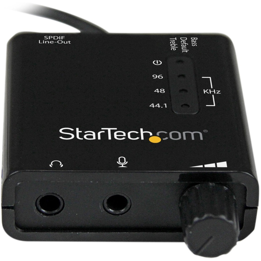 StarTech.com USB Stereo Audio Adapter External Sound Card with SPDIF Digital Audio - Image 3