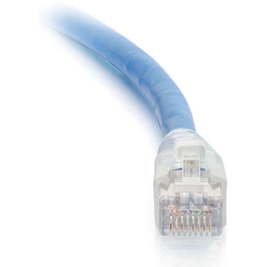 C2G 50ft HDBaseT Cat6a Discontinuous Shielded Ethernet Cable - Cat6a Network Patch Cable - PoE - TAA Compliant - Blue - Image 3