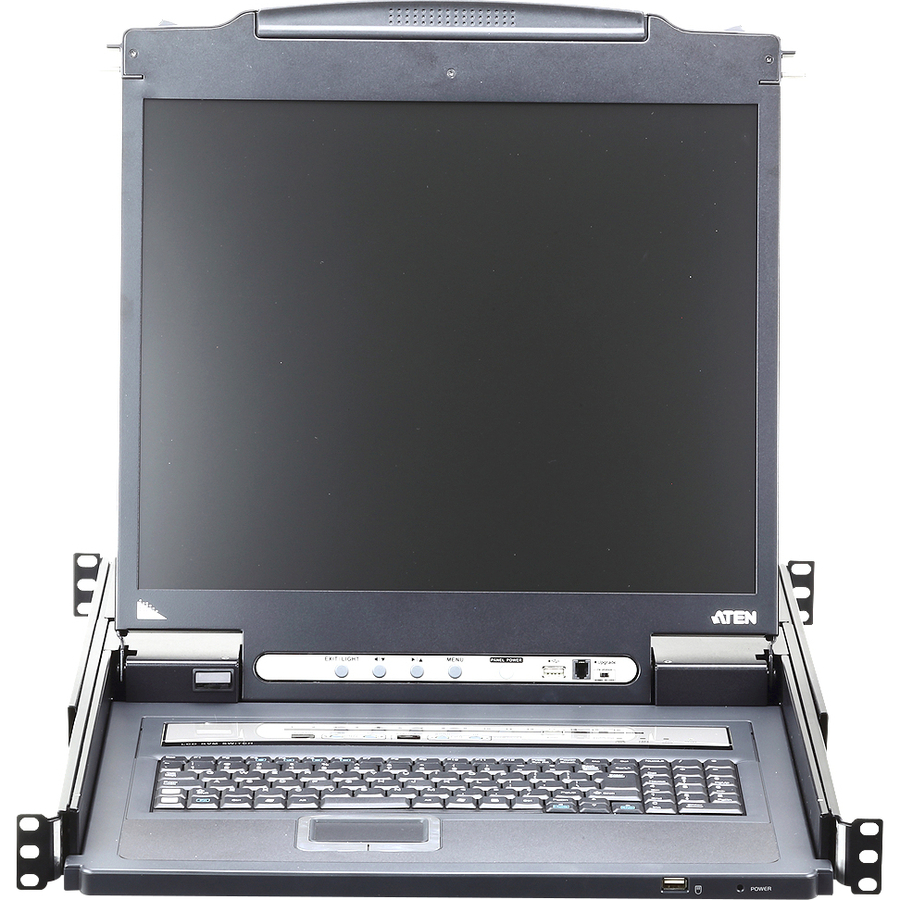 ATEN CL5708I LCD KVM Over IP Switch With Standard Rack Mount Kit-TAA Compliant - Image 4