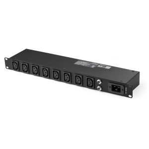 StarTech.com 1U 19" 8 Port Rack Mount PDU, IEC C13 Socket Rackmount Power Supply/ Strip, Horizontal Server Rack PDU 16A 240V