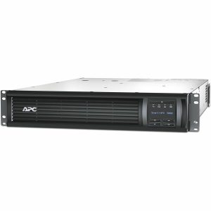 APC Smart-UPS, Line Interactive, 3kVA, Rackmount 2U, 120V, 6x NEMA 5-15R+2x NEMA 5-20R outlets, Network Card, AVR, LCD