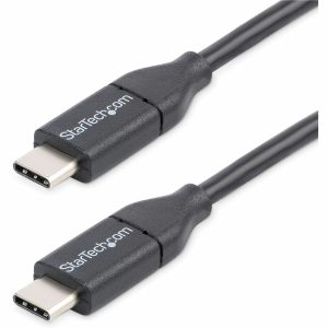 StarTech.com 0.5m USB C Cable - M/M - USB 2.0 - USB-C Charger Cable - USB 2.0 Type C Cable - Short USB C Cable