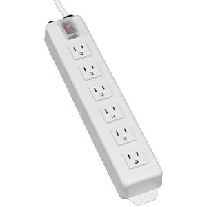 Eaton Tripp Lite Series Power It! 6-Outlet Power Strip, 6 ft. (1.83 m) Cord, Power Switch Cover