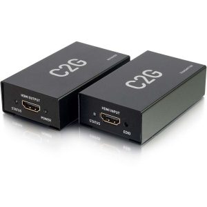 C2G HDMI over Cat5/Cat6 Extender - HDMI Video and Audio up to 164ft - Black