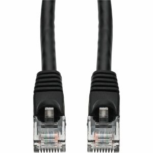 AddOn 7ft Black CAT 6 PVC Ethernet Cable Snagless Bubble Boot RJ-45 M/M