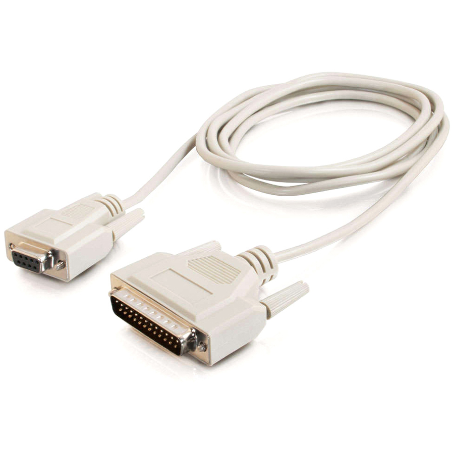 C2G 6ft DB9 Female to DB25 Male Modem Cable - Image 2