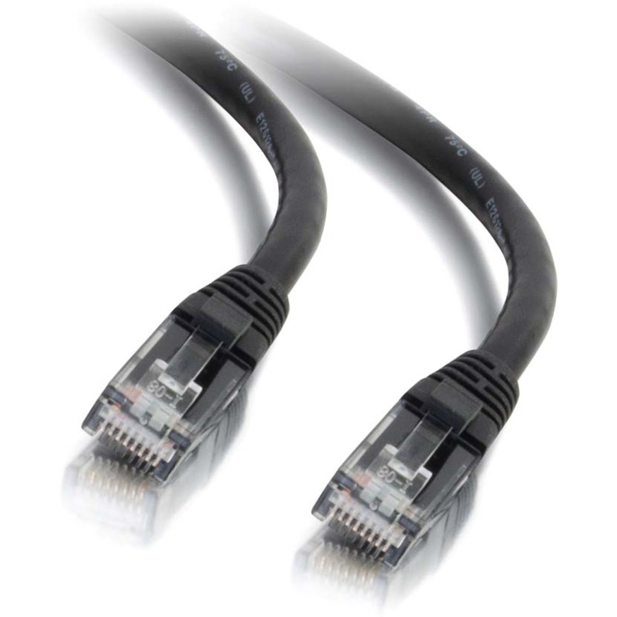 C2G 20ft Cat6 Ethernet Cable - Snagless Unshielded (UTP) - Black - Image 3