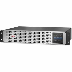 APC Smart-UPS, Line Interactive, 1000VA, Lithium-ion, Rack/Tower, 2U, 120V, 6x NEMA 5-15R outlets, SmartConnect Port+SmartSlot, Short Depth, AVR, LCD