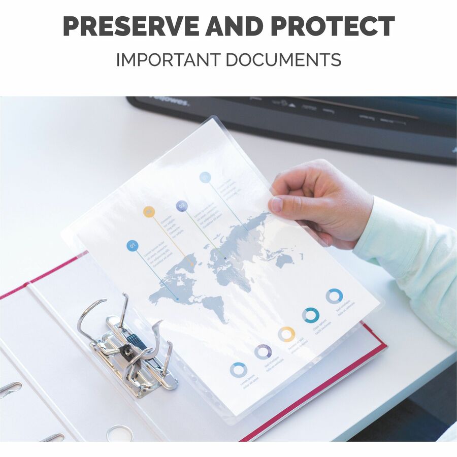 Fellowes Letter-Size Laminating Pouches - Image 6