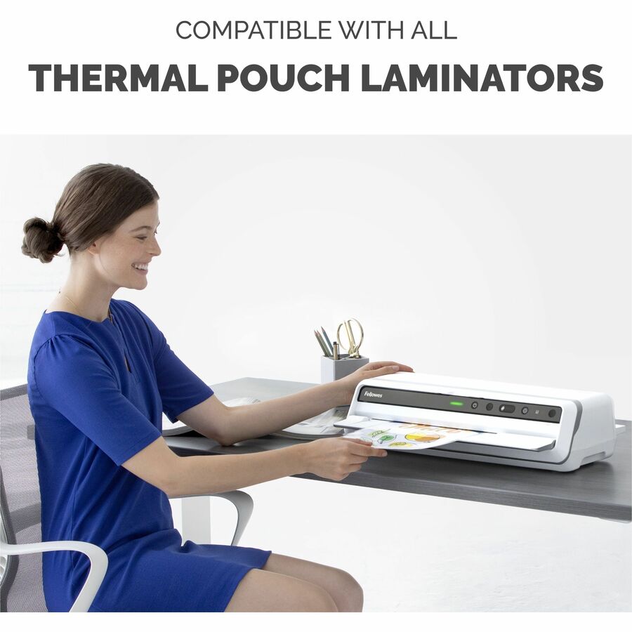 Fellowes Letter-Size Laminating Pouches - Image 8