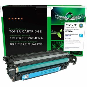 Clover Imaging Remanufactured Cyan Toner Cartridge for HP 507A (CE401A)