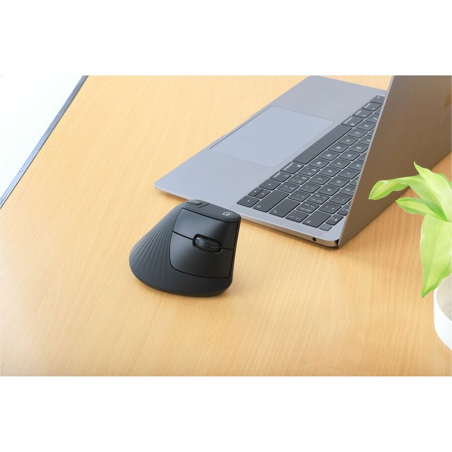 Manhattan Vertical Ergonomic Wireless USB Mouse - Image 9