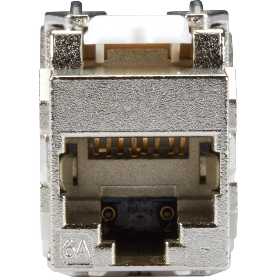Black Box CAT6A Jack - Shielded, Silver - Image 2